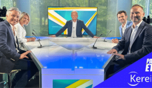 Kereis sur le plateau de BFM